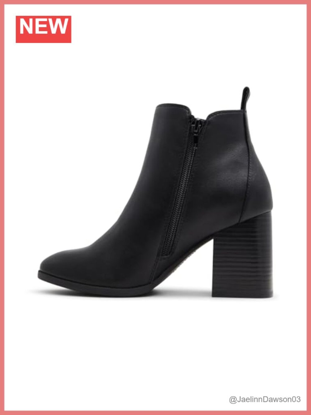 Call It Spring Gwenevere Vegan PU Block Heel Ankle Boots